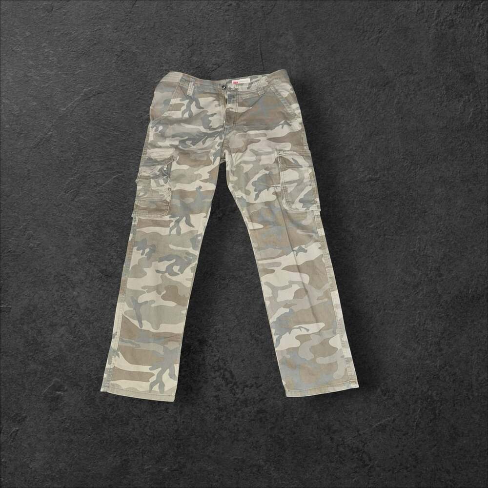 Wrangler Regular Taper Camo Cargo Pants 32x30